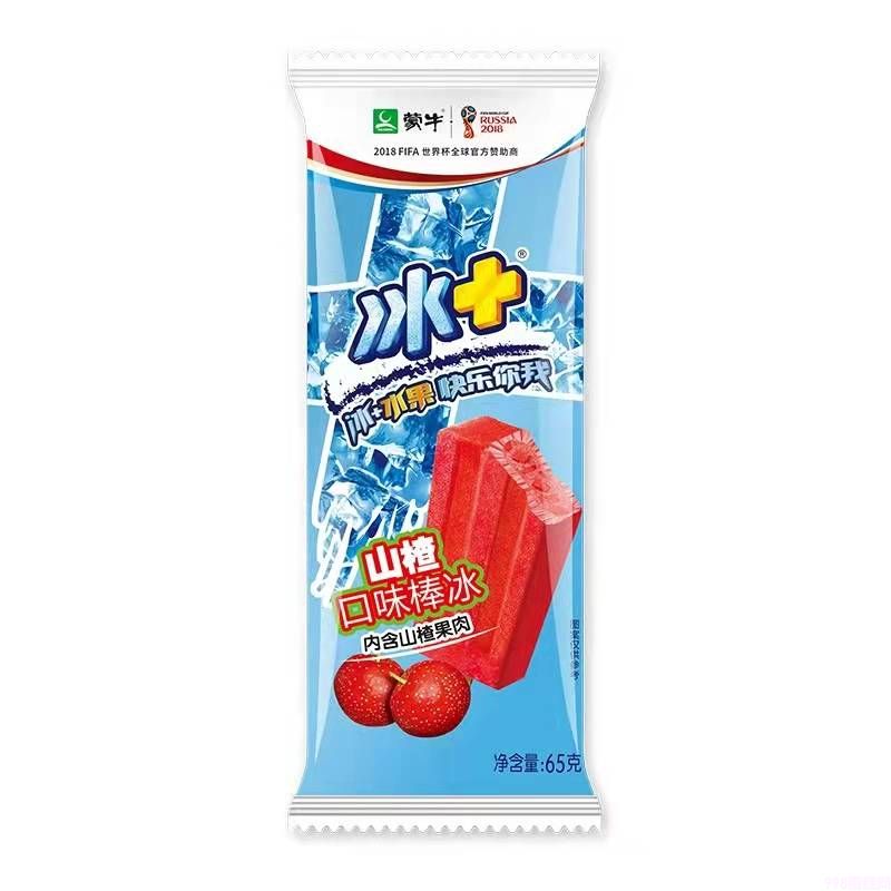 蒙牛冰+山楂口味棒冰批发 78g 40支