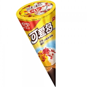 可爱多甜筒芒果酸奶口味冰淇淋批发 62g 24支