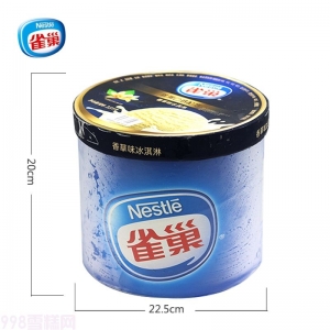 雀巢餐饮桶装雪糕批发芒果味冰淇淋3.5kg7升装