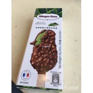 哈根达斯抹茶扁桃仁脆皮条  69g  12支