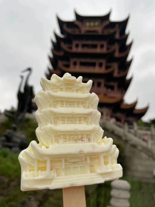 黄鹤楼出雪糕了,你知道有什么文创雪糕(图2) 黄鹤楼出雪糕了,你知道有什么文创雪糕(2)